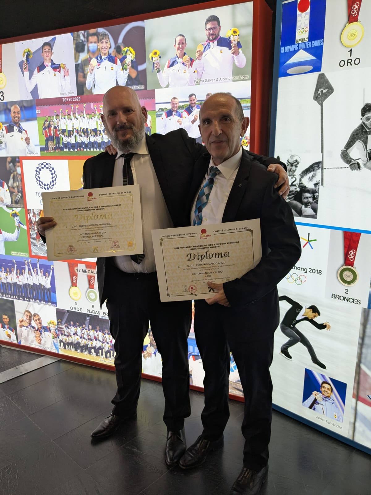 Entregadas las Recompensas y los Premios 2025 de la Real Federación Española de Judo y DA. Madrid 22-11-25